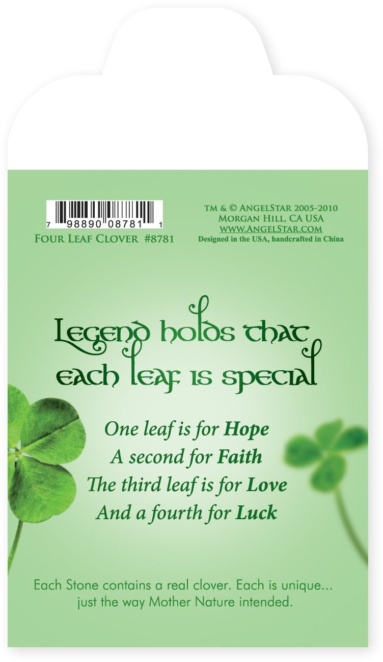 AngelStar 8781 Clover Stone, 1 1/4" - Image 4
